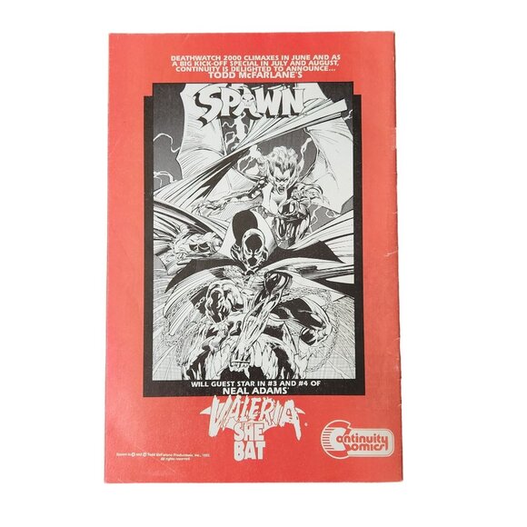 Continuity Comics CyberRad #7 1992 Comic Book Collector Bagged Boarded - Picture 2 of 2